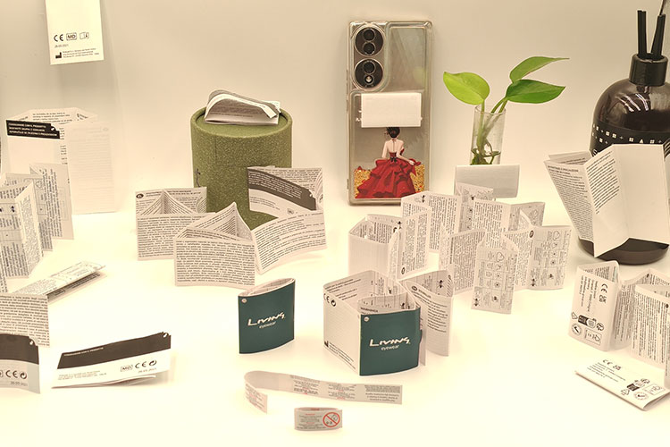 Etichette per brochure