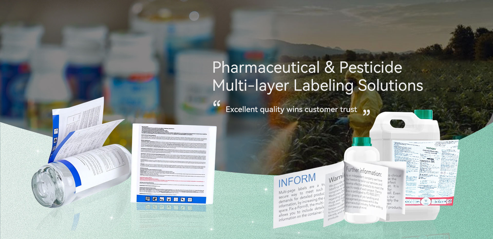Fornitore di etichette farmaceutiche