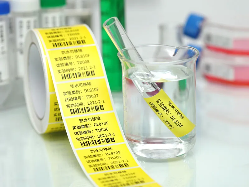 Interpreta l'applicazione di etichette mediche nel settore medico