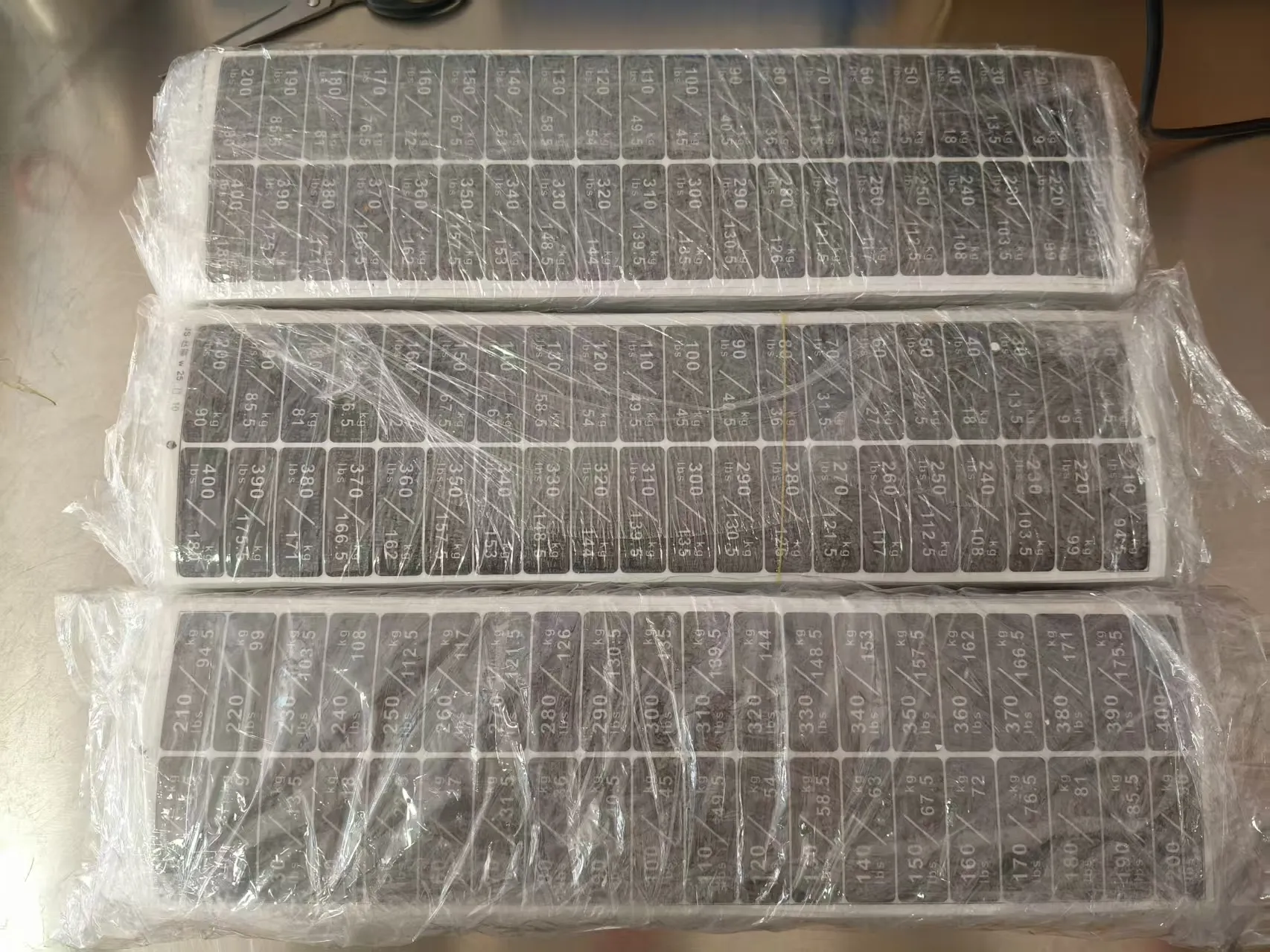 Adesivo in plastica per attrezzatura da palestra JOJO Pack