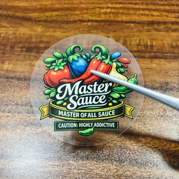 Completa la consegna precisa delle etichette per la salsa di peperoncino