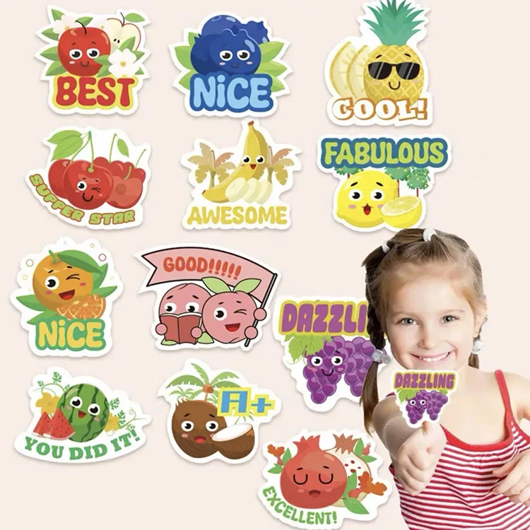 Adesivi profumati alla frutta