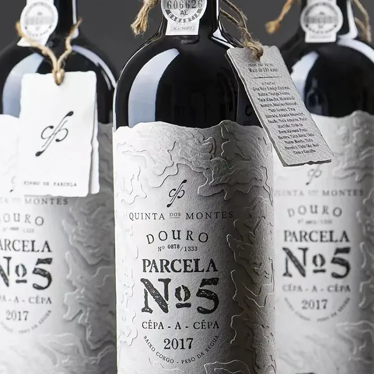 Etichetta per bottiglia di vino
