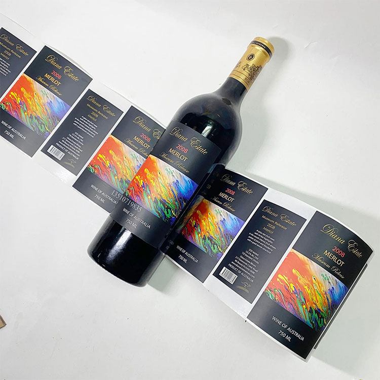 Etichette multistrato per vino